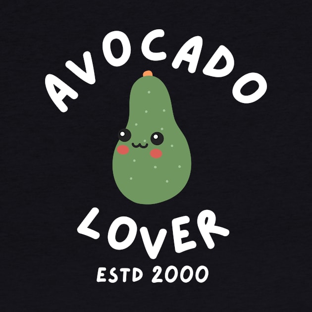 Avocado Lover Established 2000 Cute by DesignArchitect